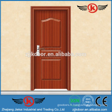JK-P9026 pvc salle de bain / cuisine / cabinet pvc prix de la porte intérieure